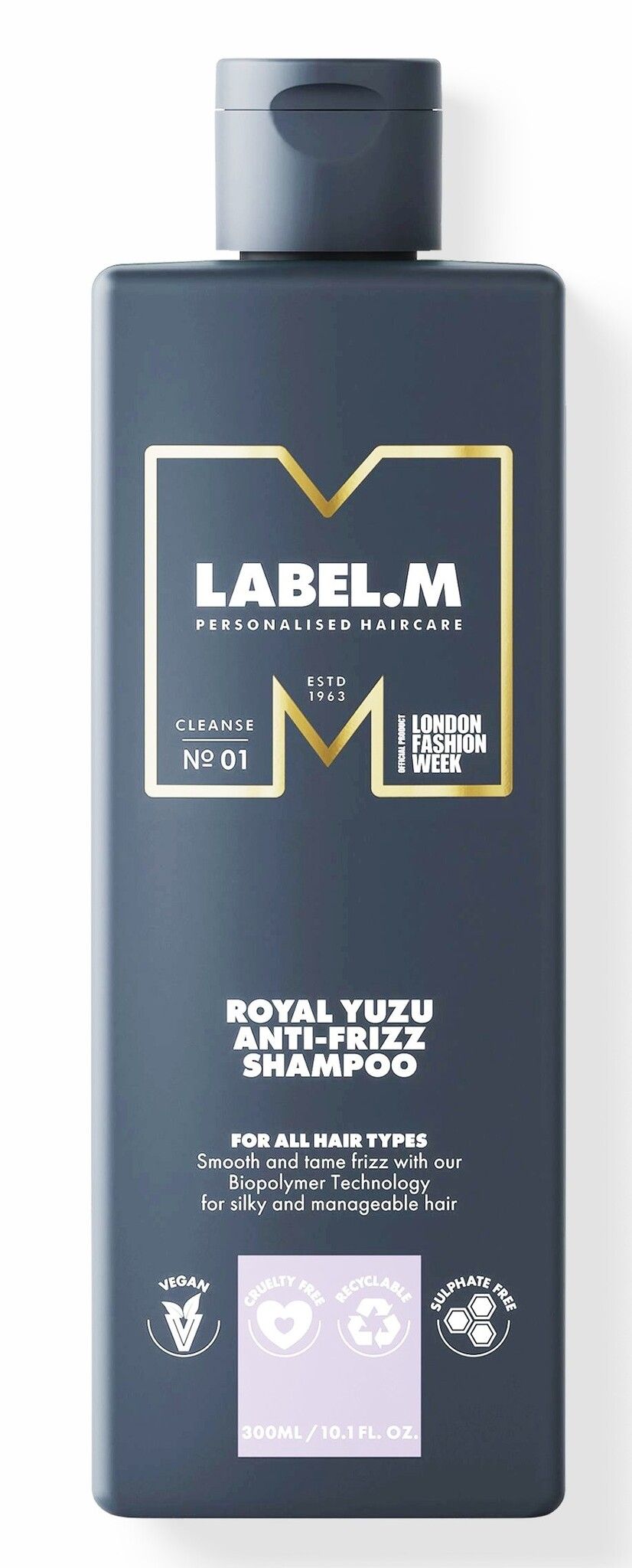 Label.M Royal Yuzu Anti-Frizz Shampoo, 300 ml