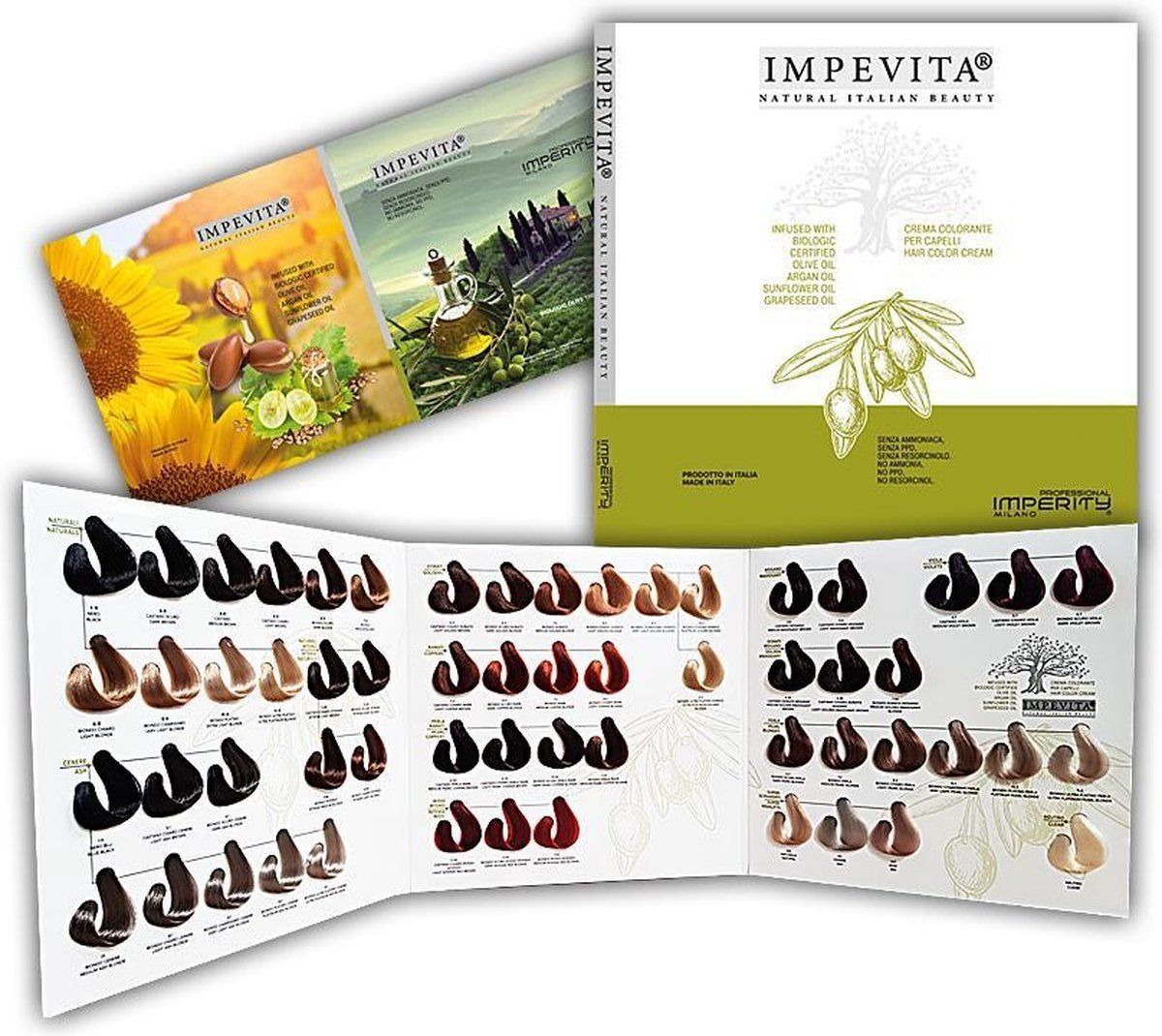 Imperity Impevita Kleurenkaart  – licht beschadigd