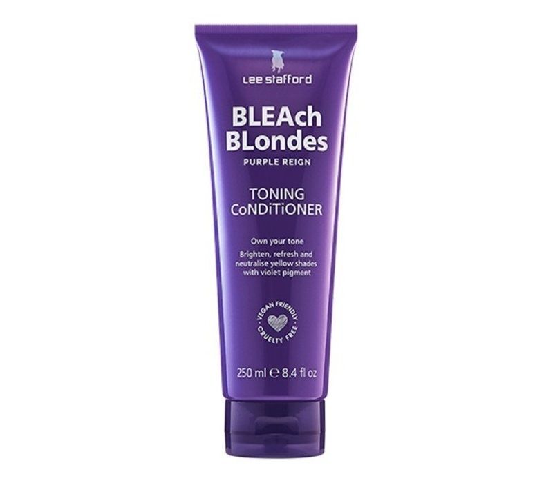 Lee Stafford Bleach Blondes Purple Reign Toning Conditioner 250ml