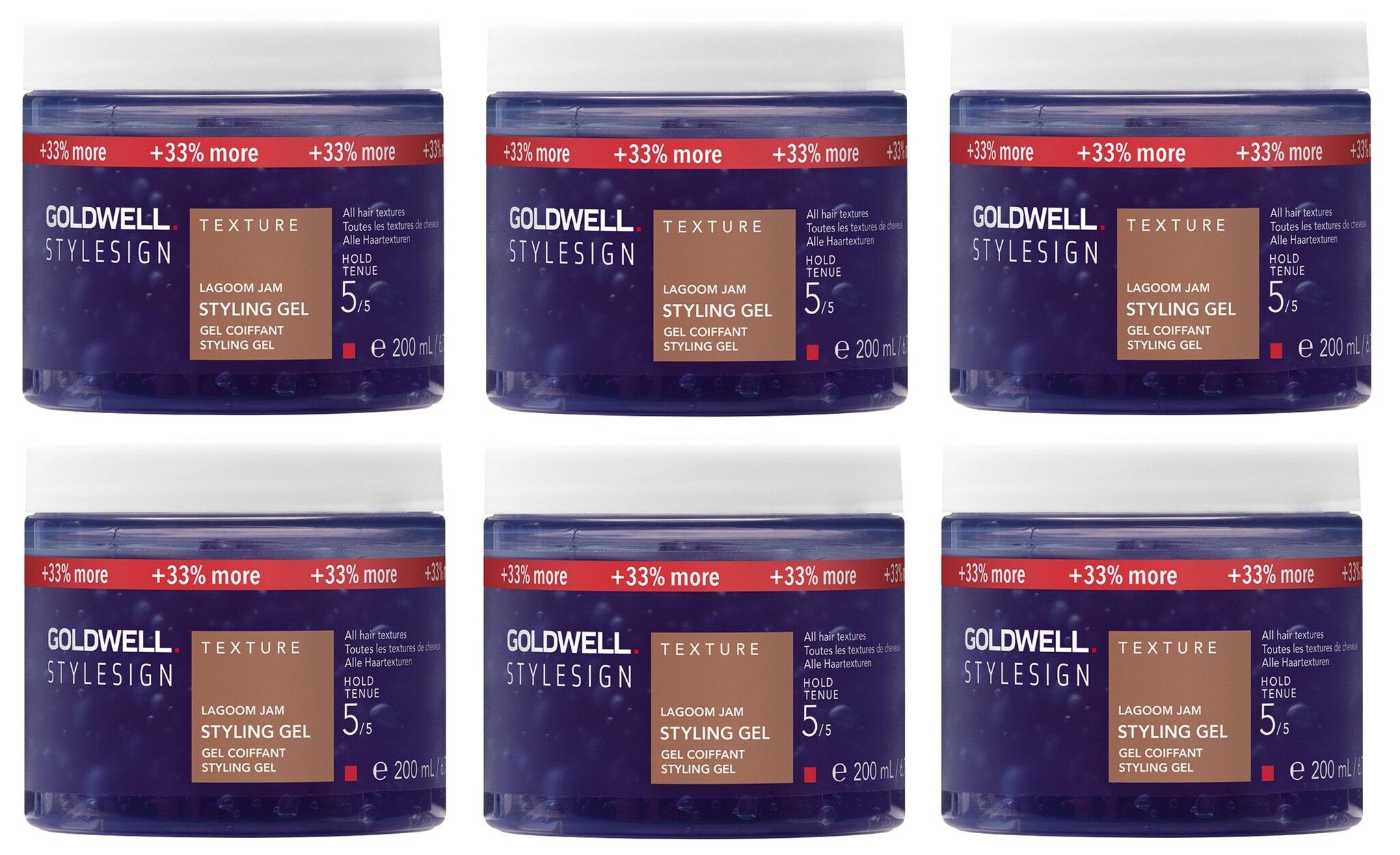 Goldwell Stylesign Ultra Volume Lagoom Jam, 6 x 200ml VOORDEELPAKKET!