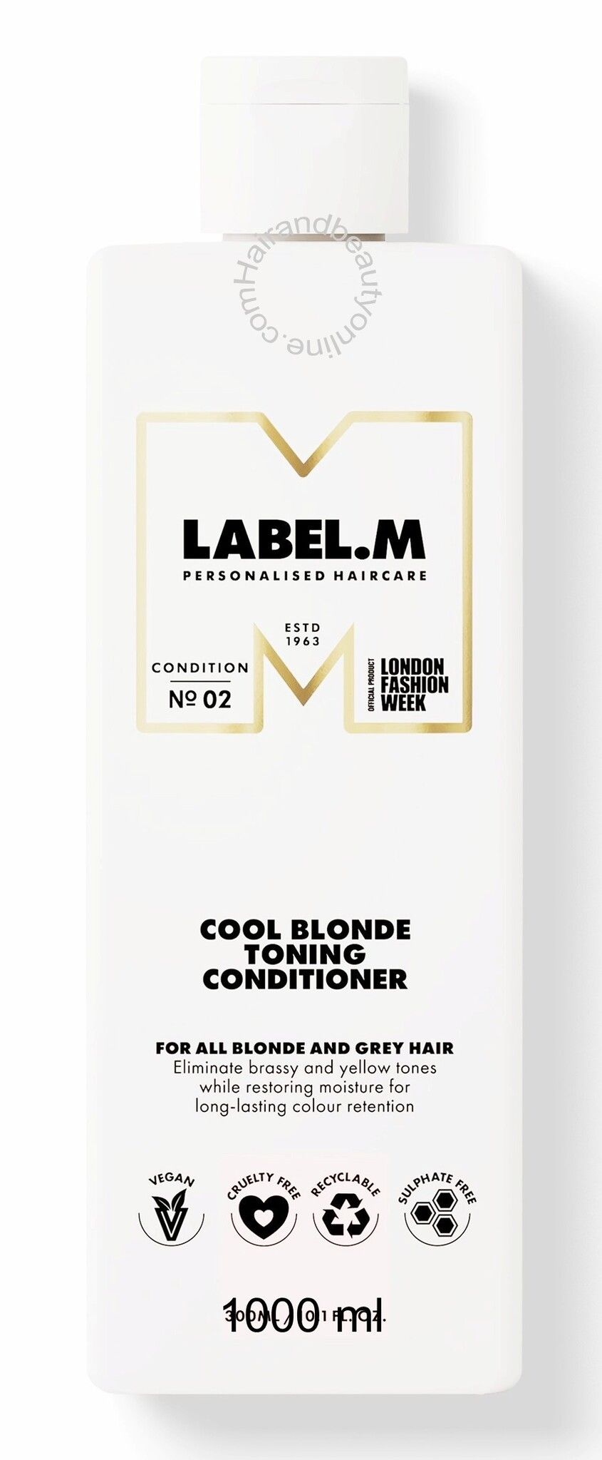Label.M Cool Blonde Toning Conditioner, 1000 ml