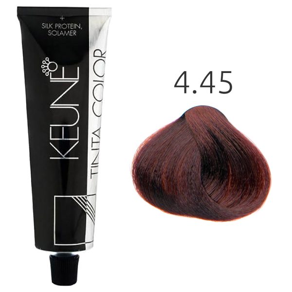 Keune - Tinta Color - 4.45 Middel Koper Mahoniebruin - 60 ml