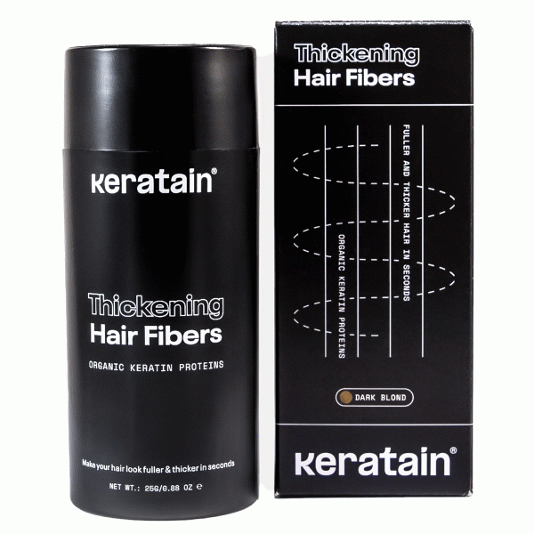 Keratain - Thickening Hair Fibers - Dark Blonde - 25 gr