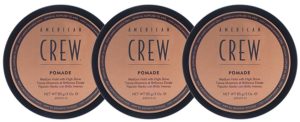 American Crew Pomade, 3 x 85 gram VOORDEELPAKKET!