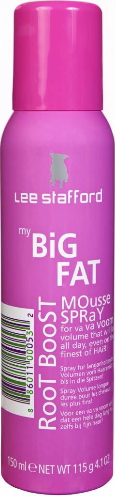 Lee Stafford Big Fat Root Boost Mousse Spray, 150 ml