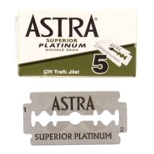 ASTRA Superior Platinum Double Edge Razor Blade, 1 X 5 Stuks