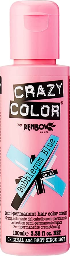 Crazy Color Bubblegum Blue 100ml