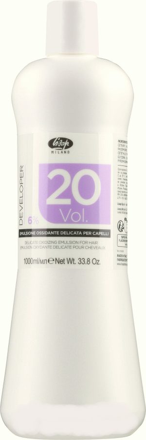 Lisap DEVELOPER 20 VOL. - 6% Crèmige Waterstof, 1000 ml