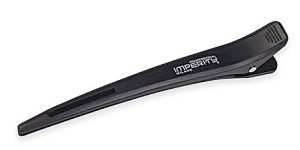 Imperity Carbon Clips Zwart/verdeelklemmen, 6 Stuks, 12cm lang