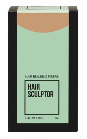 Hair Sculptor Hair Building Donker Blond Fibres, 25 gram