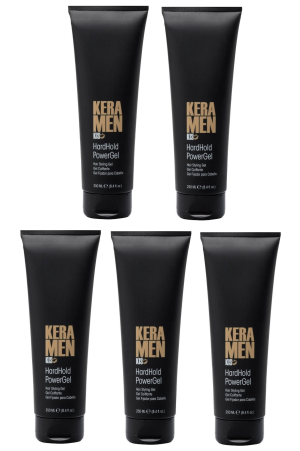 KIS Keramen Hardhold Powergel, 5 x 250 ml VOORDEELPAKKET!