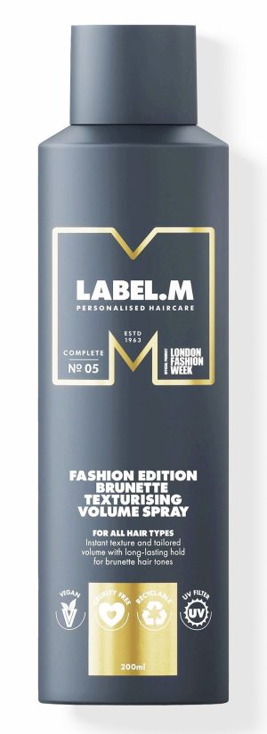 Label.M Fashion Edition Brunette Texturising Volume Spray, 200 ml