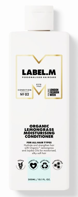 Label.M Lemongrass Organic Moisturising Conditioner, 300 ml