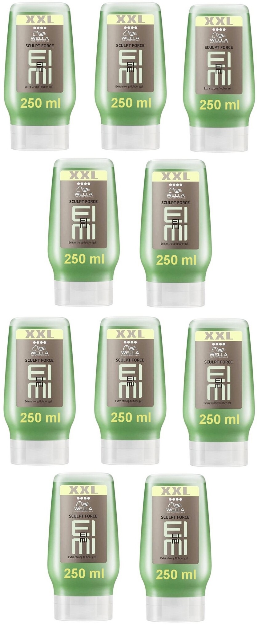 Wella 10 x 250 ml EIMI Sculpt Force, VOORDEEL PAKKET!