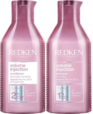 Redken Volume Injection Shampoo 300ml + Conditioner 300ml
