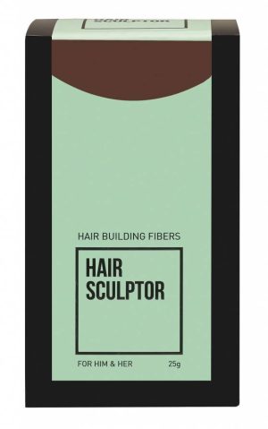 Hair Sculptor Hair Building Middenbruin Fibres, 25 gram