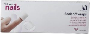 Sibel Nails Soak Off Wraps Gel Remover
