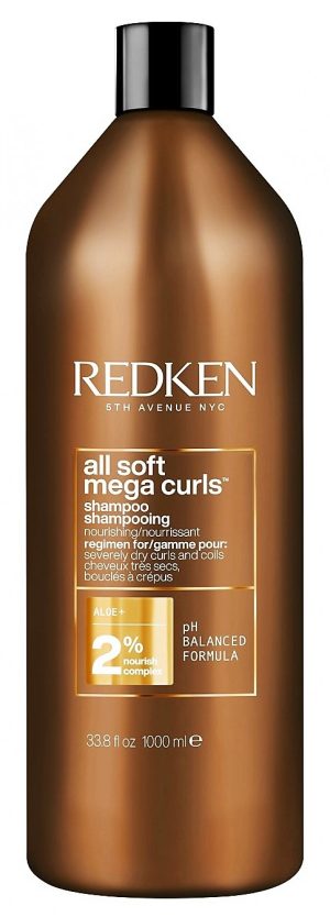Redken All Soft Mega Curls Shampoo, 1000ml