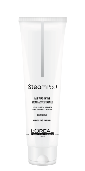 L'Oreal Steampod Smoothing Milk, voor fijn haar, 150ml