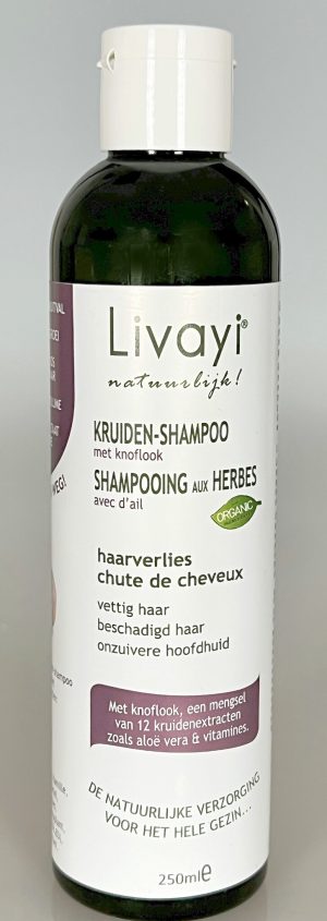 Livayi Anti haaruitval Knoflook Shampoo Classic , 250ml