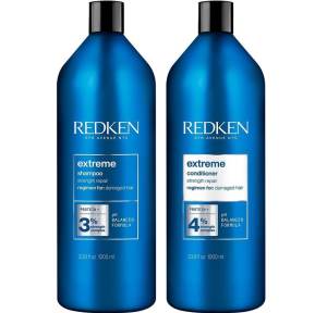 Redken Extreme Shampoo 1000ML + Conditioner 1000ml