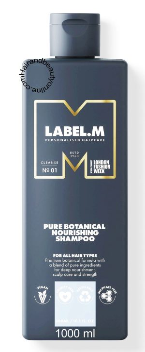 Label.M Pure Botanical Nourishing Shampoo, 1000 ml