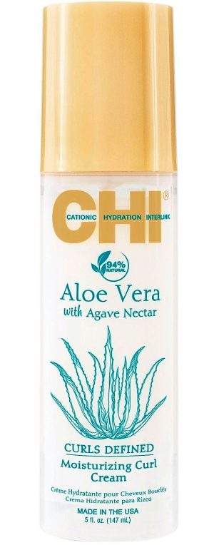 CHI Aloe Vera with Agave Nectar Moisturizing Curl Cream, 147ml