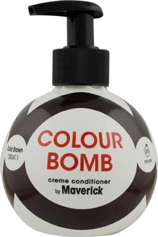 COLOUR BOMB Kleur Conditioner, Cold Brown (CB0411)