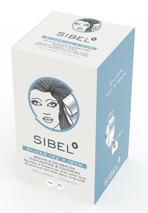 Sibel Alu-Folie rol 250 meter - 12cm breed