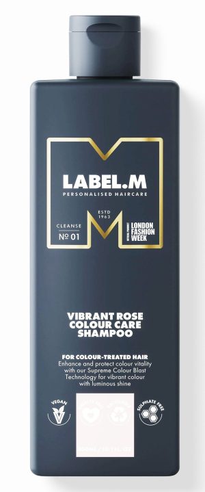 Label.M Vibrant Rose Colour Care Shampoo, 300 ml