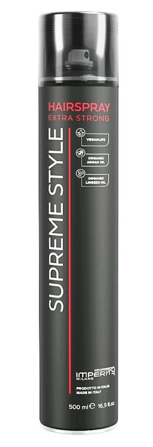 Imperity Supreme Style Extra Strong Hair Spray, 500ml