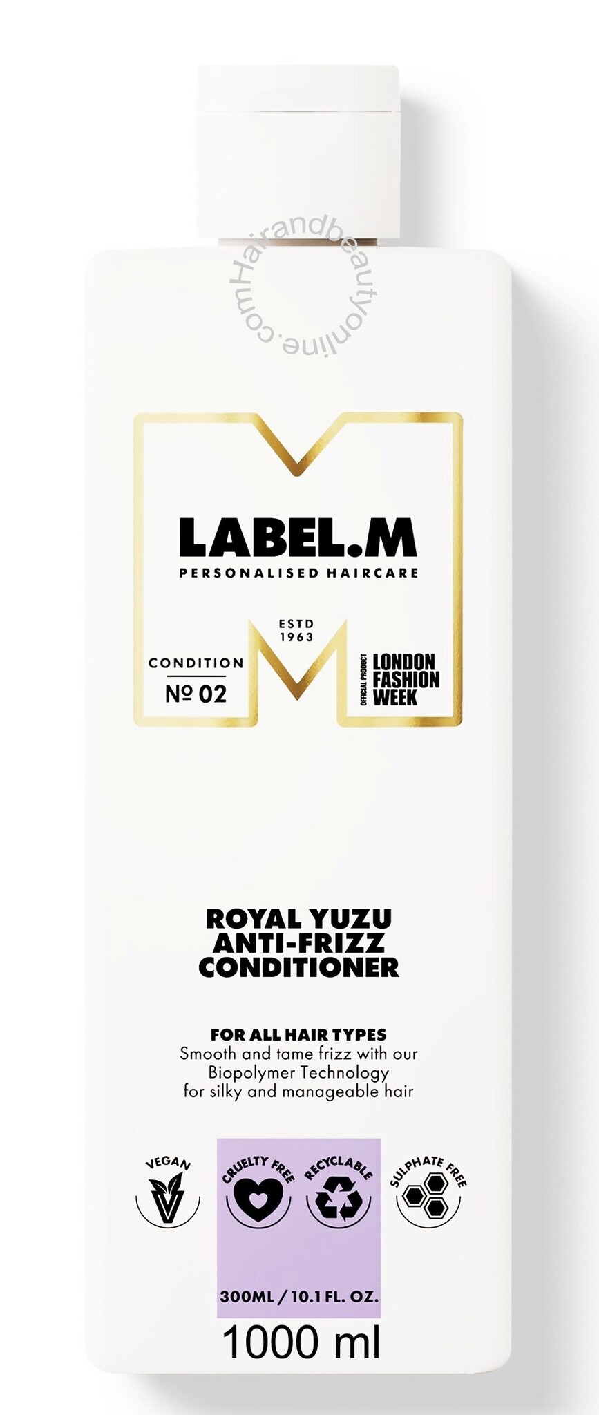 Label.M Royal Yuzu Anti-Frizz Conditioner, 1000 ml