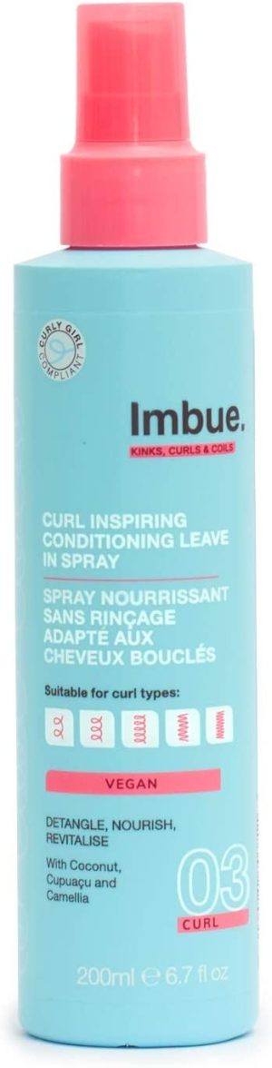Imbue Curl Inspiring Conditioning Leave In Spray 200ml