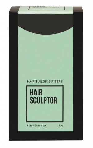 Hair Sculptor Hair Building Zwart Fibres, 25 gram