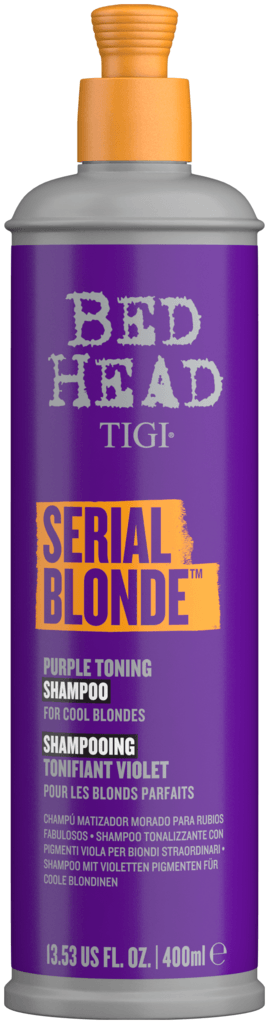 Tigi Bed Head Serial Blonde Toning Shampoo, 400ml