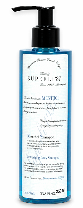 Superli ‘37 Refreshing Shampoo Menthol, 250ml