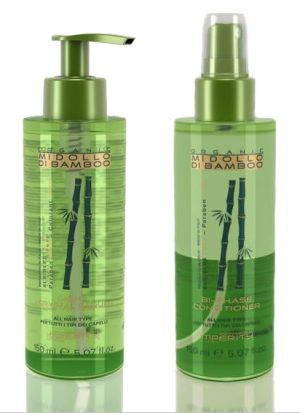 Imperity Organic Midollo Di Bamboo Bi-Phase Conditioner + Light Crystal Serum
