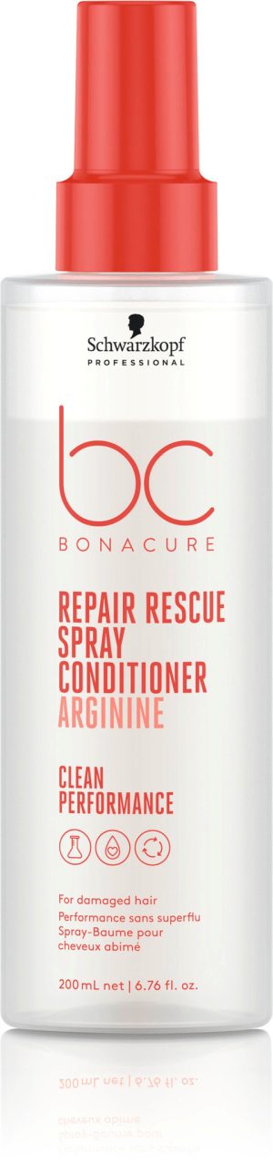 Schwarzkopf Bonacure Clean Performance Repair Rescue Spray Conditioner 200ml