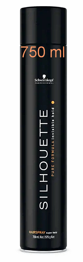 Schwarzkopf 750 ml Silhouette Hairspray Super Hold