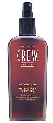 American Crew Medium Hold Spray Gel, 250ml