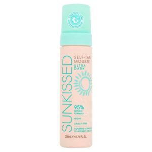 Sun Kissed Self Tan Mousse Ultra Dark 200ml, OUTLET!