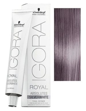 Schwarzkopf Igora Royal Absolutes Silverwhite Grey Lilac, 60 ml