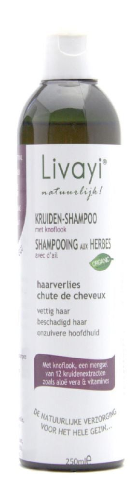Livayi Kruiden Knoflook Shampoo Haaruitval 250ml