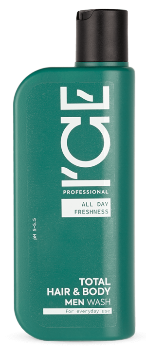 ICE-Professional Total hair and body wash, 250 ml