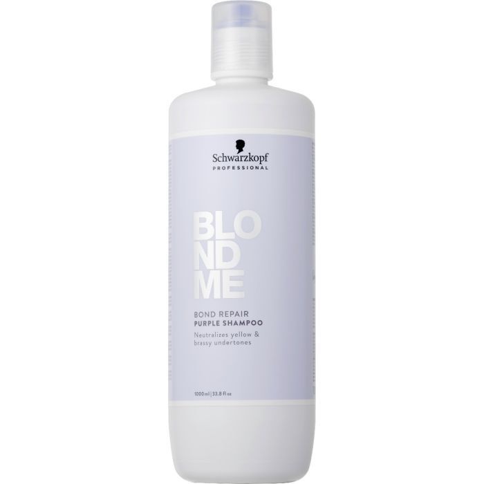 Schwarzkopf BlondMe Bond Repair Purple Shampoo 1000ml