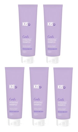 KIS Curls Hydrating Shampoo, 5 x 300 ml VOORDEEL PAKKET!