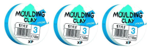 XP100 Moulding Clay, 3 x 100 ml VOORDEELPAKKET!